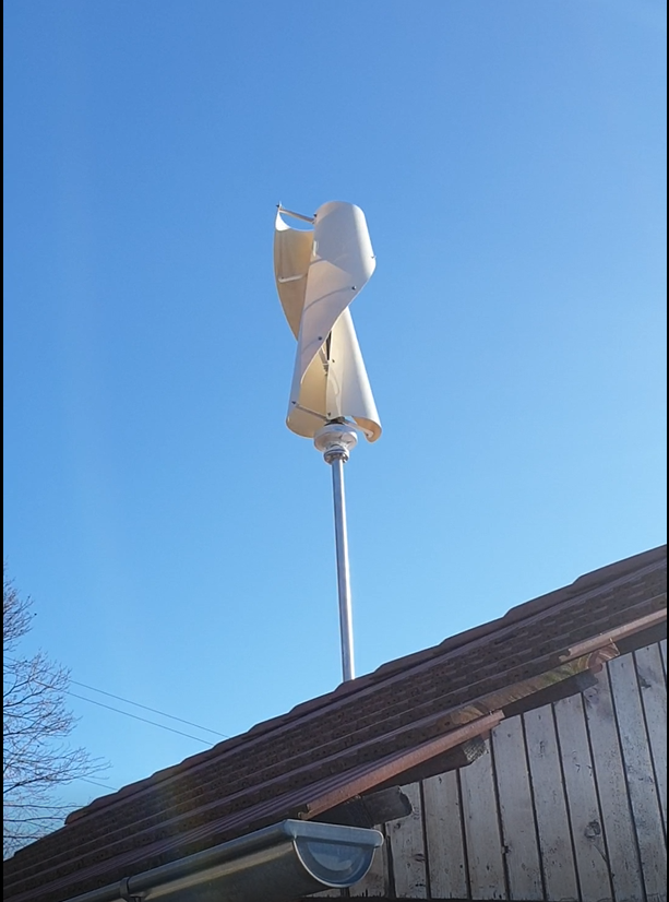 Vertical SJ wind turbine generator for home use