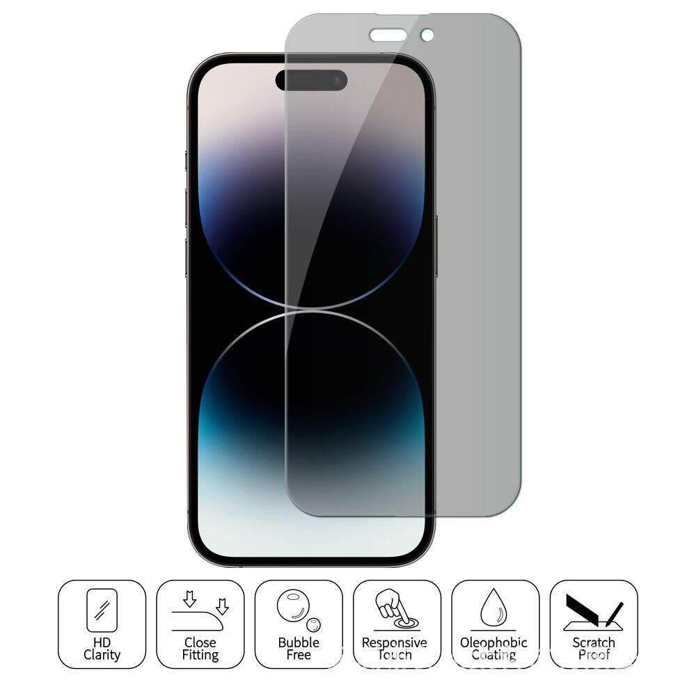 Laudtec GHM037 High Transparent Oem Odm Wholesale Price Screen Protector Full Glue For Iphone 15 Tempered Glass factory