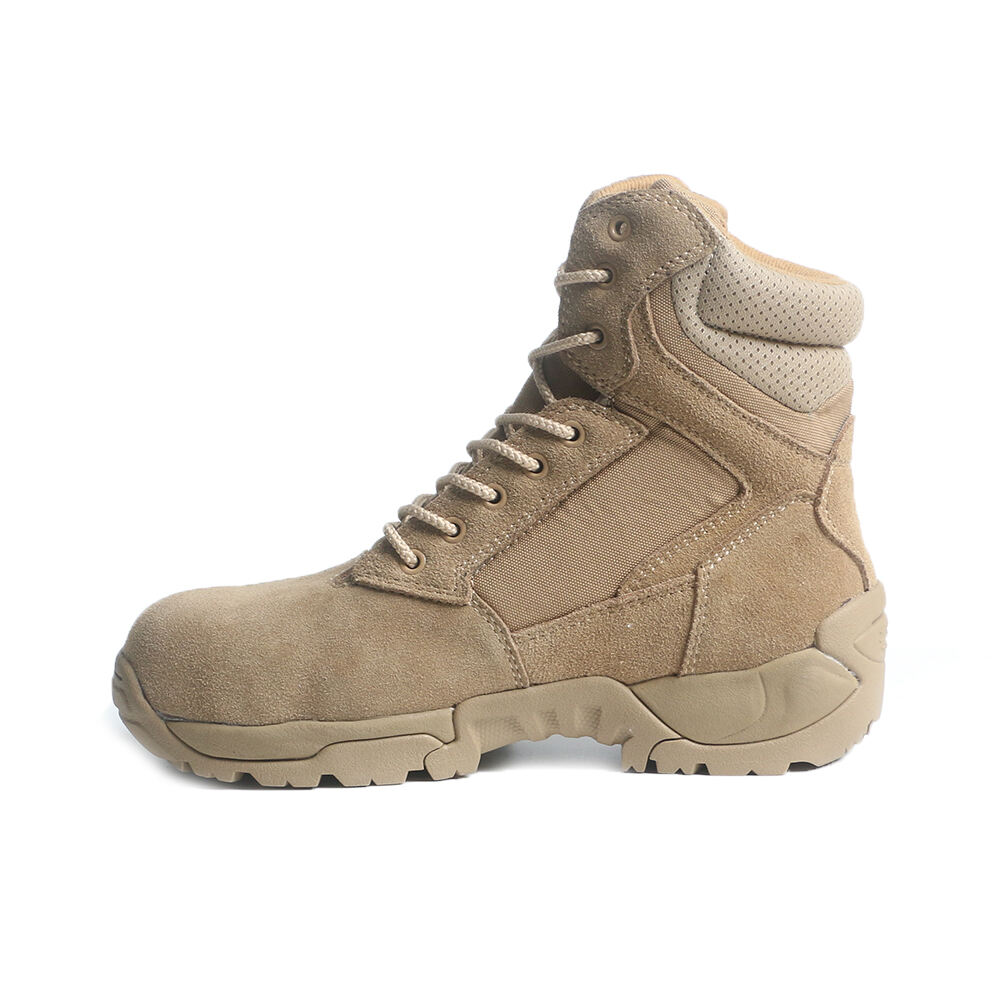 high quality ankle brand name insulation cqb tactical rubber safety shoes / boots for men supplier