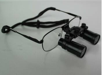 MICARE A0 TTL Loupes 2.5x 3x 3.5x 40mm Bedah Melalui lensa Loupes Led Kaca Pembesar Kacamata Pembesar Pembuatan kacamata gigi