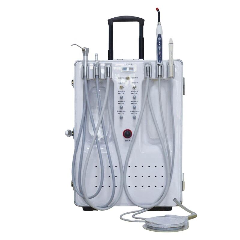 Portable dental unit/mobile dental unit/ home visit dental turbine unit supplier