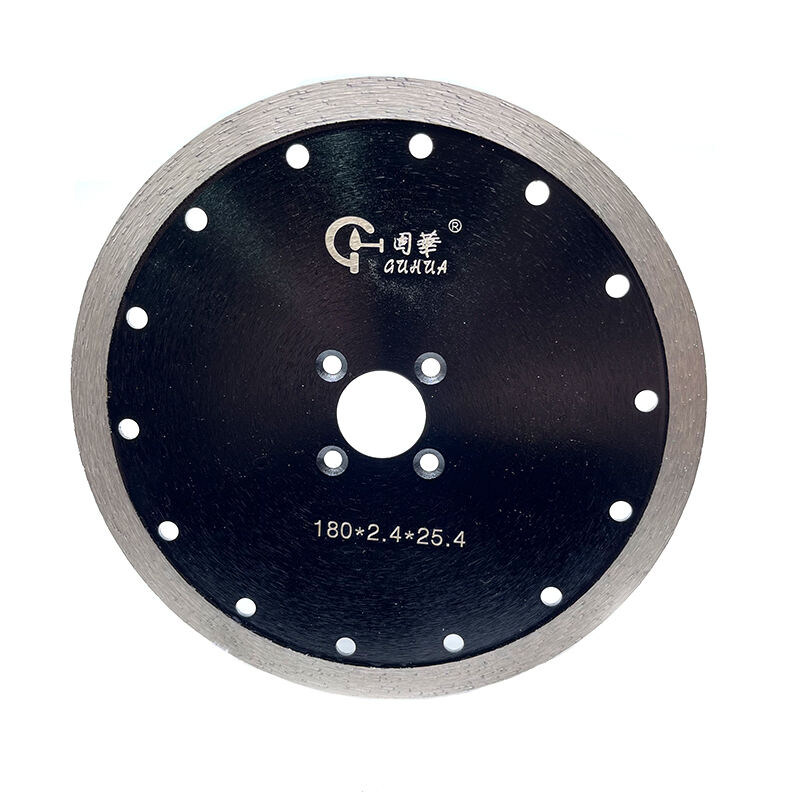 GuHua Factory Wholesale Sintered T Type Blade Diamond Marble Granite Tile Saw Blade Cutting Disc details