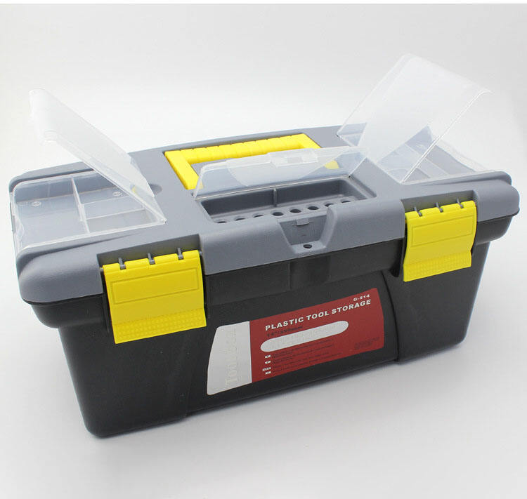 Wholesale Custom Plastic Construction Waterproof Tool Storage Box/Plastic Portable Tool Box details