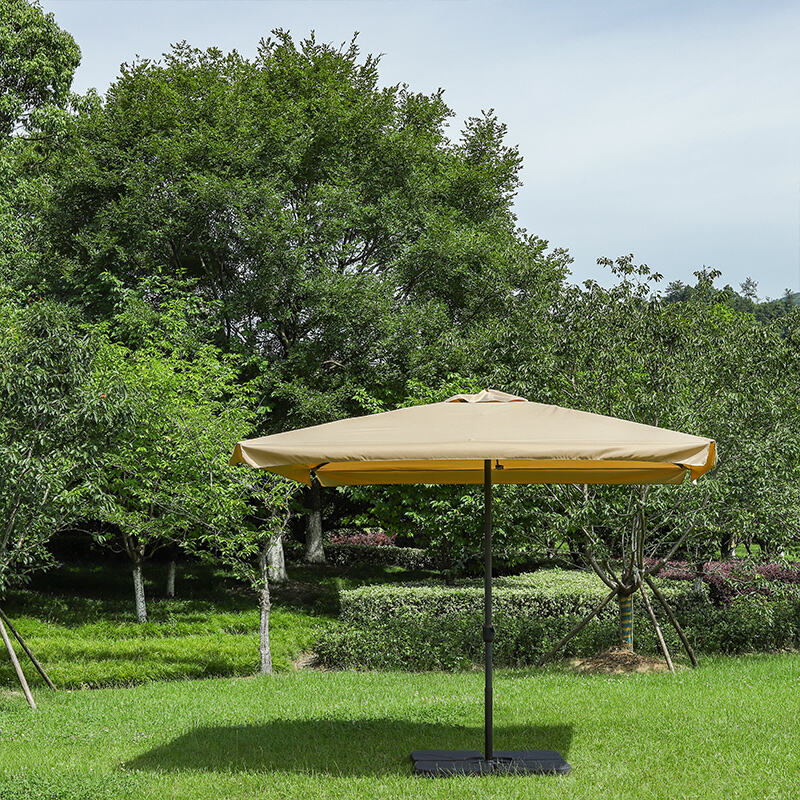 Cheap China Factory Wholesale Big Size Outdoor Parasol Restaurant Parasol Patio Umbrella For Garden Table supplier