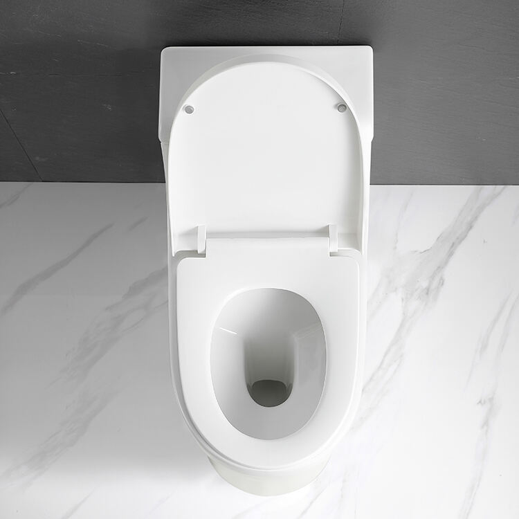 European style Sanitary Ware bathroom washdown commode toilet Water Saving one piece ceramic toilet factory