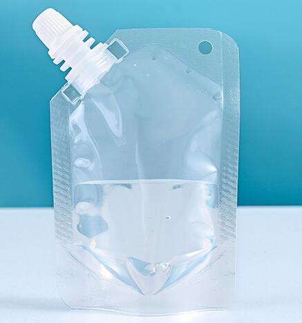 Custom Printing 500Ml -10000MLDisposable Nozzle Bags Beverage Ziplock Stand Up Plastic Packaging Spout Pouch For Liquid factory