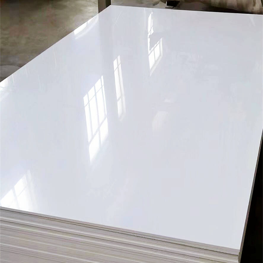 High glossy 12-18mm PVC co-extrusion board for cabinets supplier