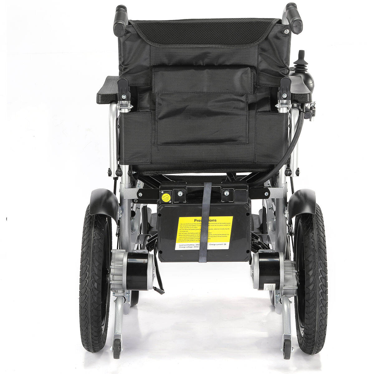 BC-ES600102 Alloy rear wheel Cheap Wholesale Electric Foldable Wheelchair