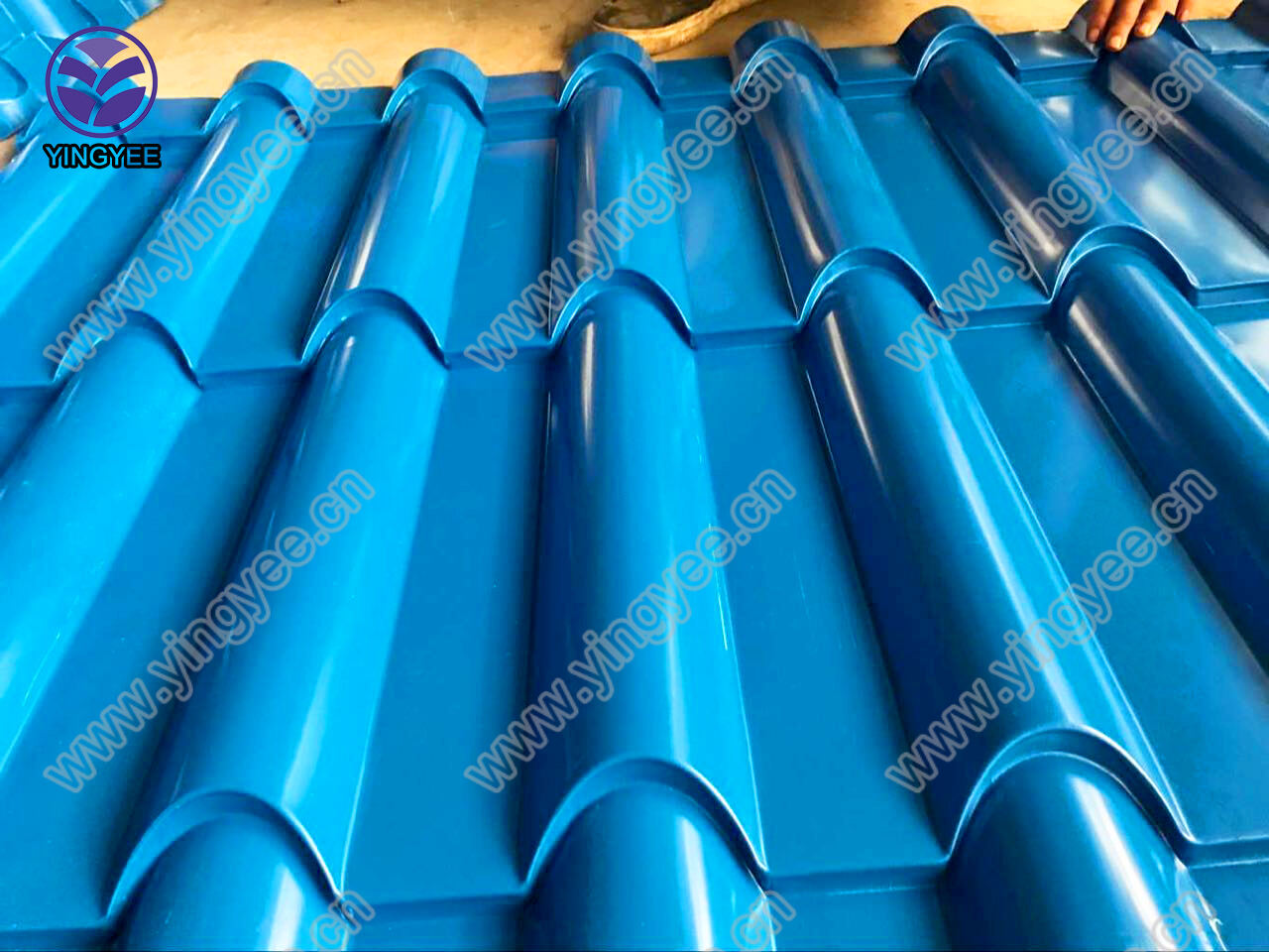 Hot sale glazed roof sheet roll forming machine glazed making roofing machine build roofing tile machine in China details