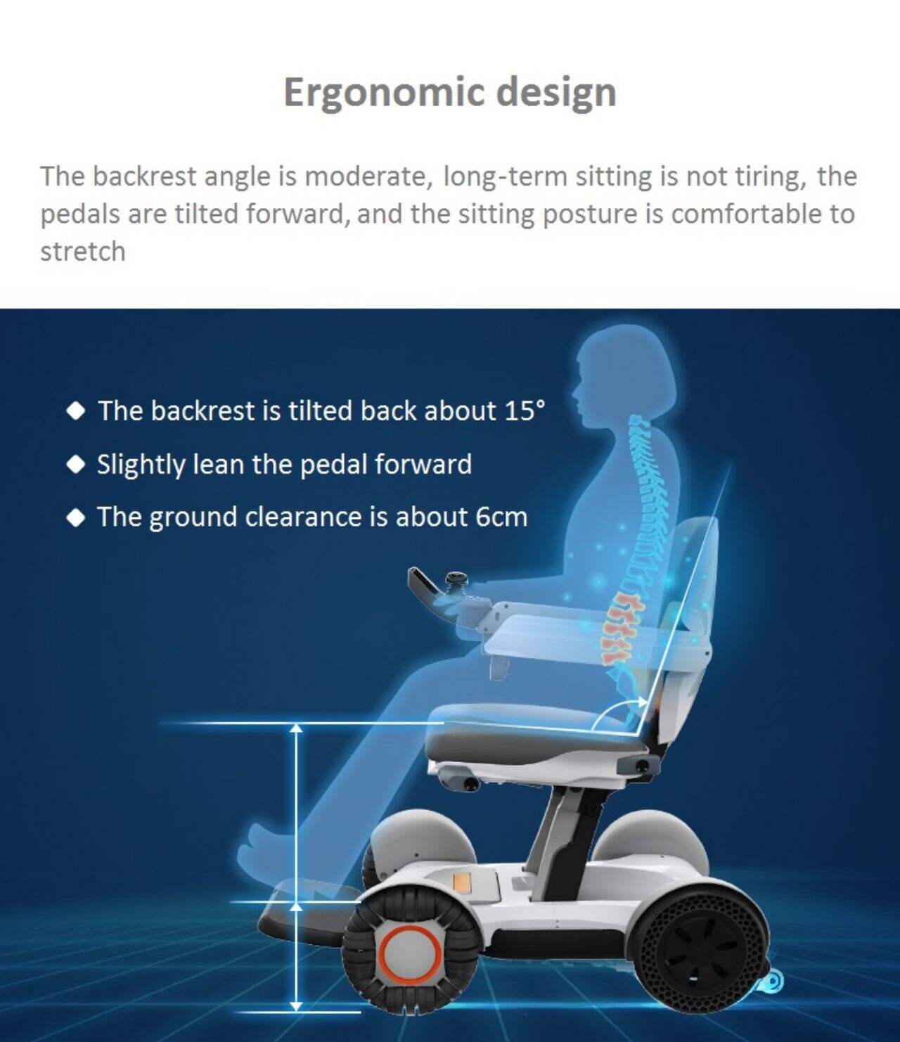 KSM-610 4 Wheeled electric mobility scooter all terrain foldable electric wheelchair mobility scooters for elderly manufacture