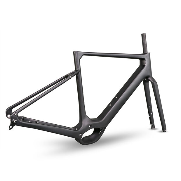 Carbon Gravel E bike frame EG03 fit Bafang M820