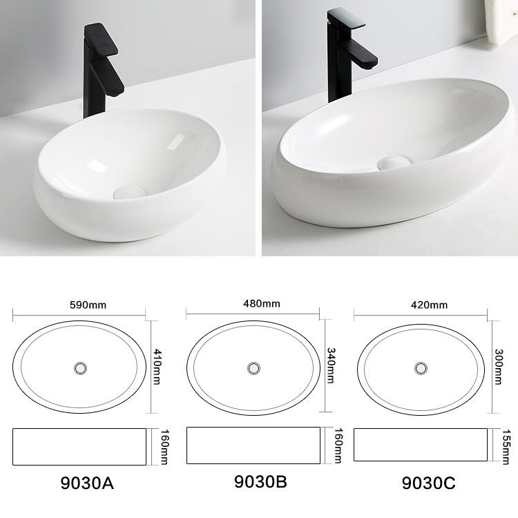 China Wholesale Bathroom Lavabo Gold Luxury Vanity Basin Cabinet Sink CE CUPC Ceramic Art Wash Basin Countertop Bathroom Sink manufacture