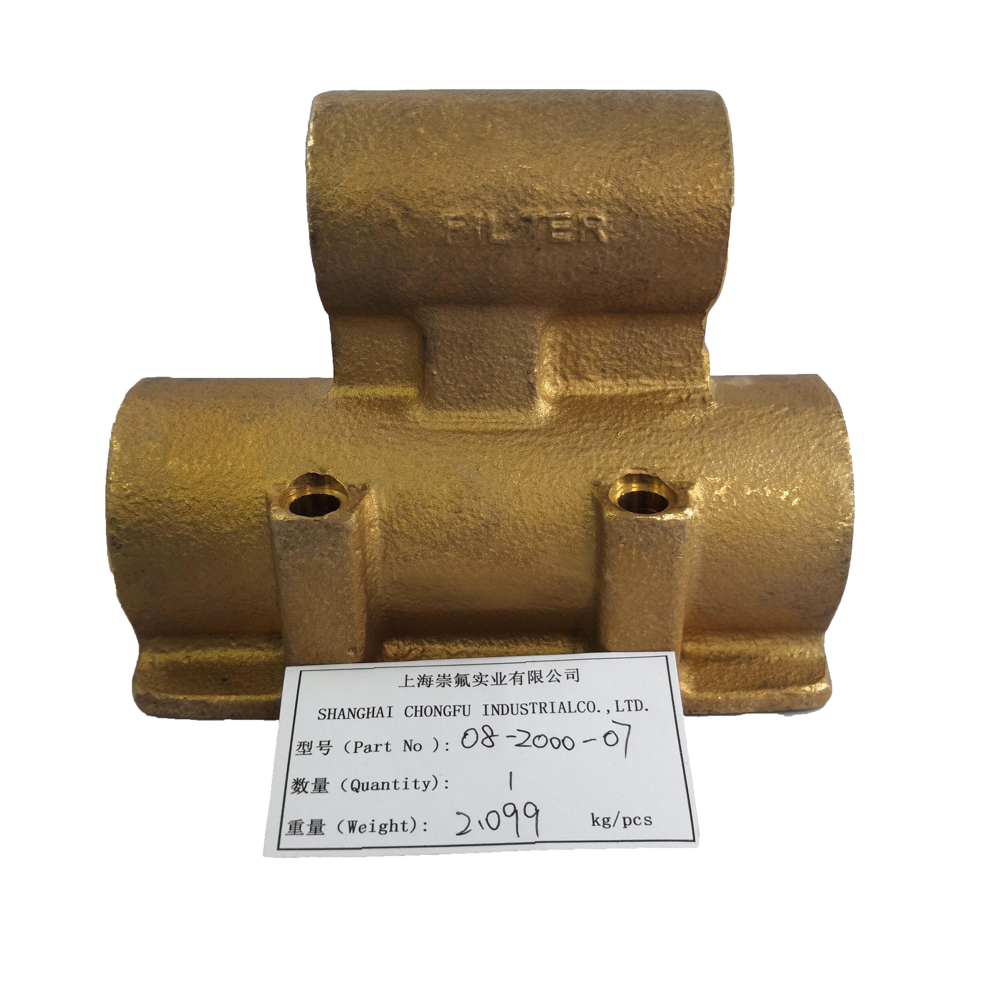 Air Valve Assembly CF 08-2000-07 Brass details