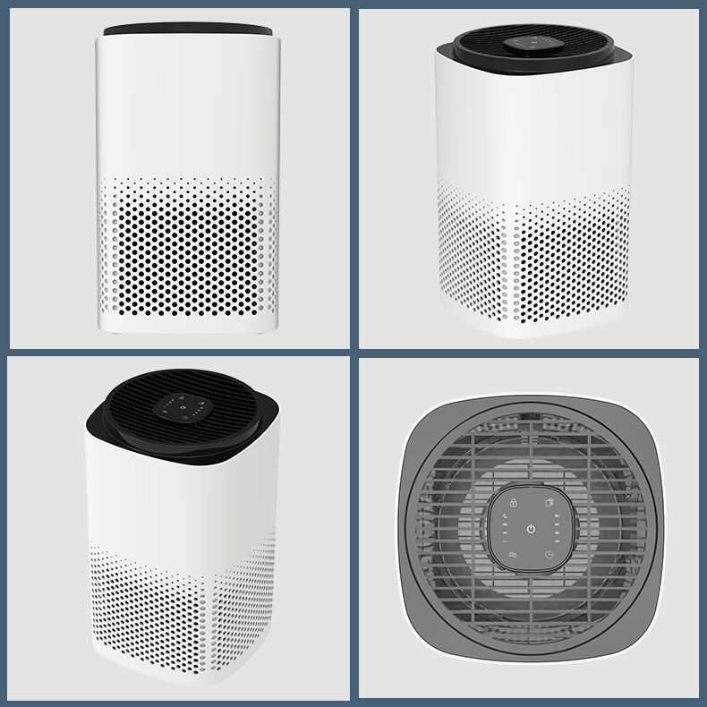 New Arrival Desktop Smart Home Air Cleaning Air Cleaner Mini Mobile Uv H14 Hepa Filter Air Purifier Portable supplier
