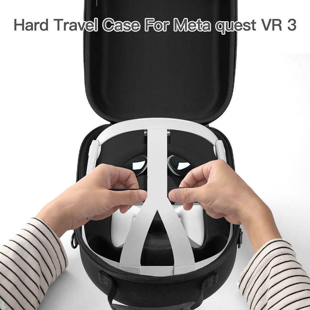 Eva Case Foam Carry Protective Portable For Meta Quest 3 Vr Oculus Headset Strap Battery Charging Dock Accessories factory