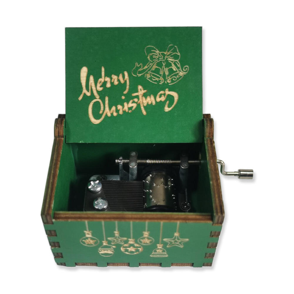 Christmas Vintage Hang Crank Music Box supplier