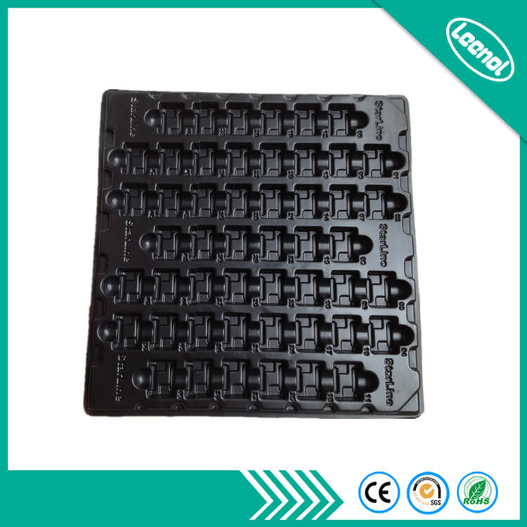 Custom Vacuum Forming ESD Plastic Blister ESD PCB Tray factory