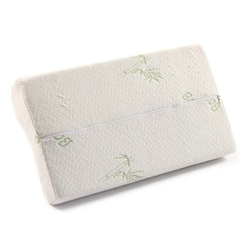 High Quality Custom Soft Contour Cervical bamboo pillow therapy memory foam pillow for Sleeping manufacture