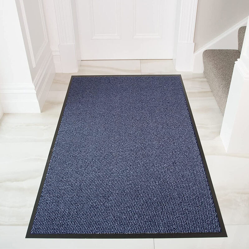 Cut pile Polypropylene Door Mat ,easy to clean, anti-slip and PVC backing, keep your home clean manufacture