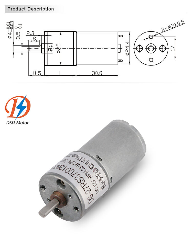 27mm 12V spur gear motor with reducer for electric welding machine details