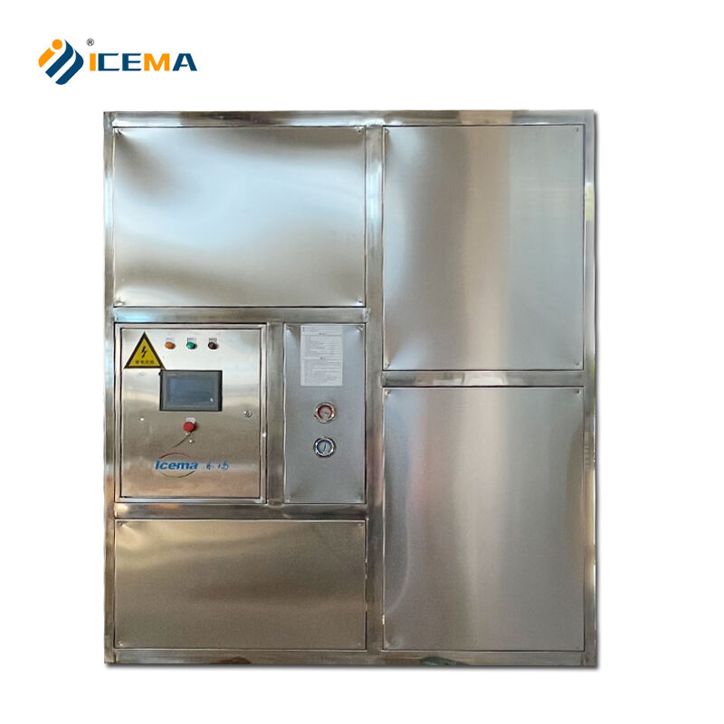 Automatic10tons ice cube maker machine for ice factory factory