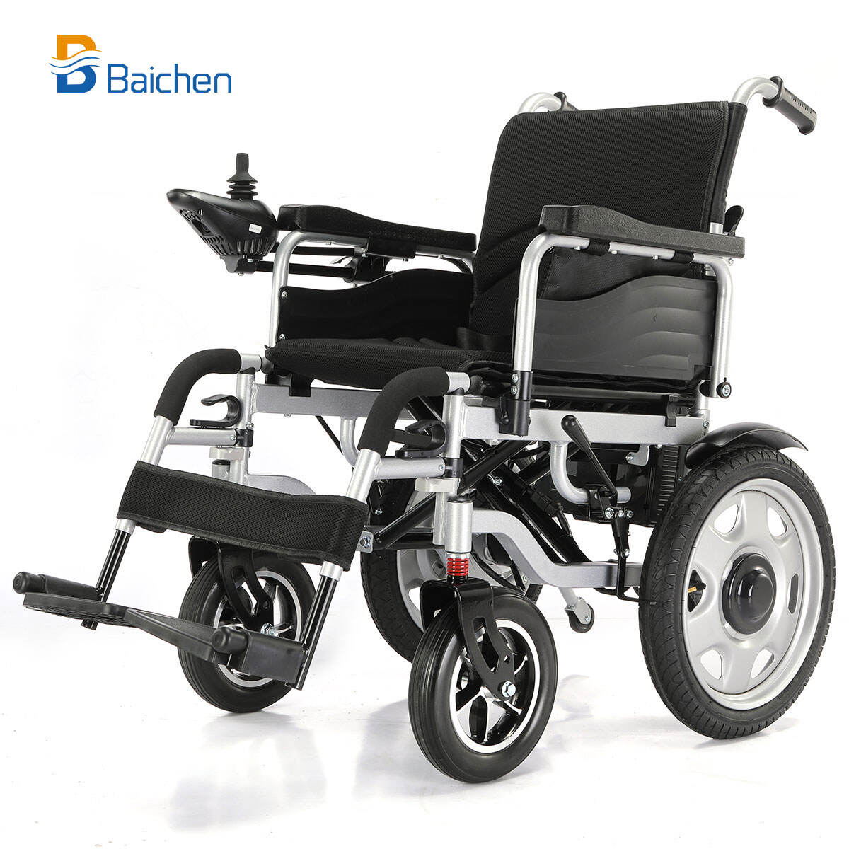 BC-ES6001 fauteuils roulants électriques pliants fauteuil roulant de voyage portable