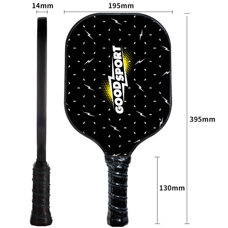 Passen Sie das Logo an und drucken Sie den professionellen Pickleball Paddle Carbon Fiber Racket Set-Lieferanten