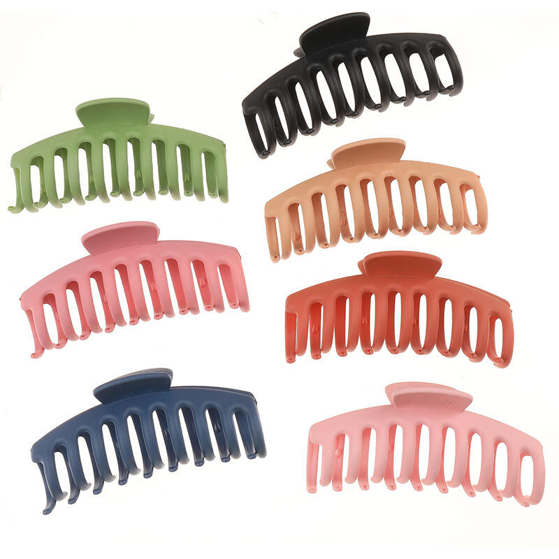 Plastic Big Rectangular Hair Claw Clips