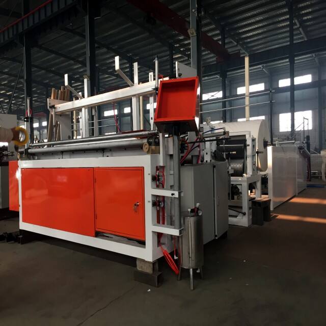 Automatic Toilet Paper Rewinder Tissue Paper Manufacturing Machine Reduce Production Cost manufacture