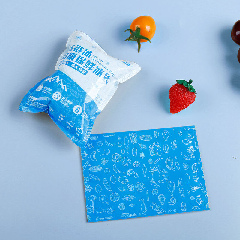 on Sale Disposable meat Soaker Pad Ice Puck 140*70mm 60ml absorbent pad 60ml meat vegetables poackaging details
