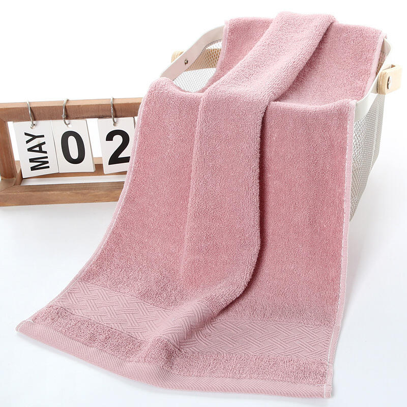 High quality promotional gifts towels terry fabric 100% cotton adult home towel manufacture