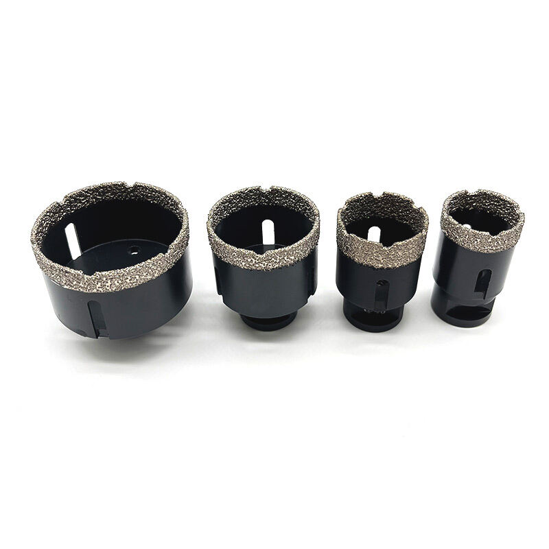 GuHua High Quality 5-150mm Vacuum Brazed M14 Thread Diamond Tools Core Drill Bit Hole Cutter For Tile Ceramic Marble supplier