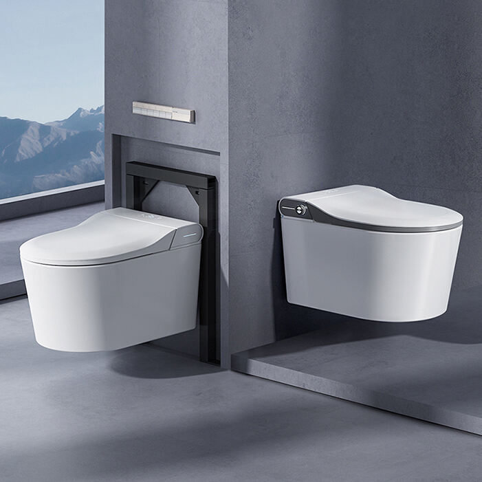 Concealed Cistern Back To Wall Intelligent Wc Wall Hung Toilet Bowl Automatic Toilet Bidet Bathroom Wall Hung Smart Toilet factory