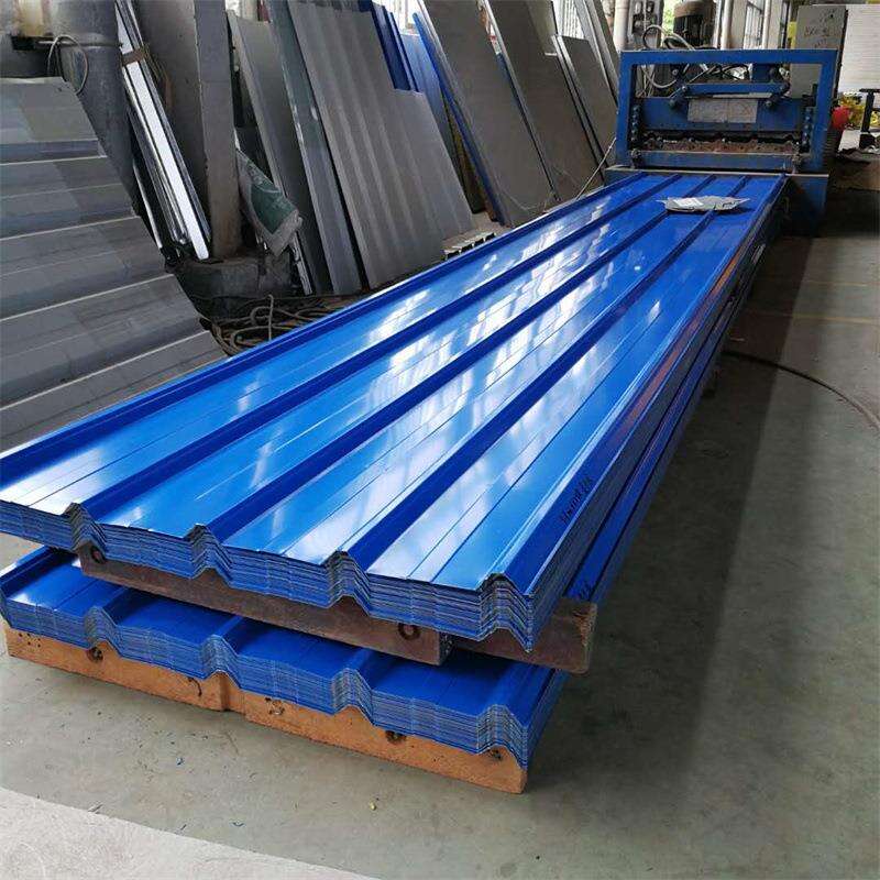 4x8 Gi Pp 50mm Roof 5mm Thick Corrugated Board Zinc 55% Aluminum Galvalume Steel Roofing Cardboard Sheets manufacture