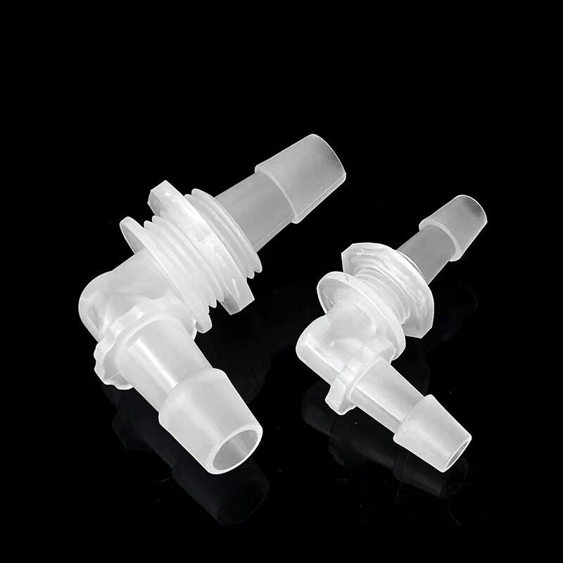 W3.9-M8-3.9 Elbow type ID 3.9mm water pipe bulkhead union connector supplier