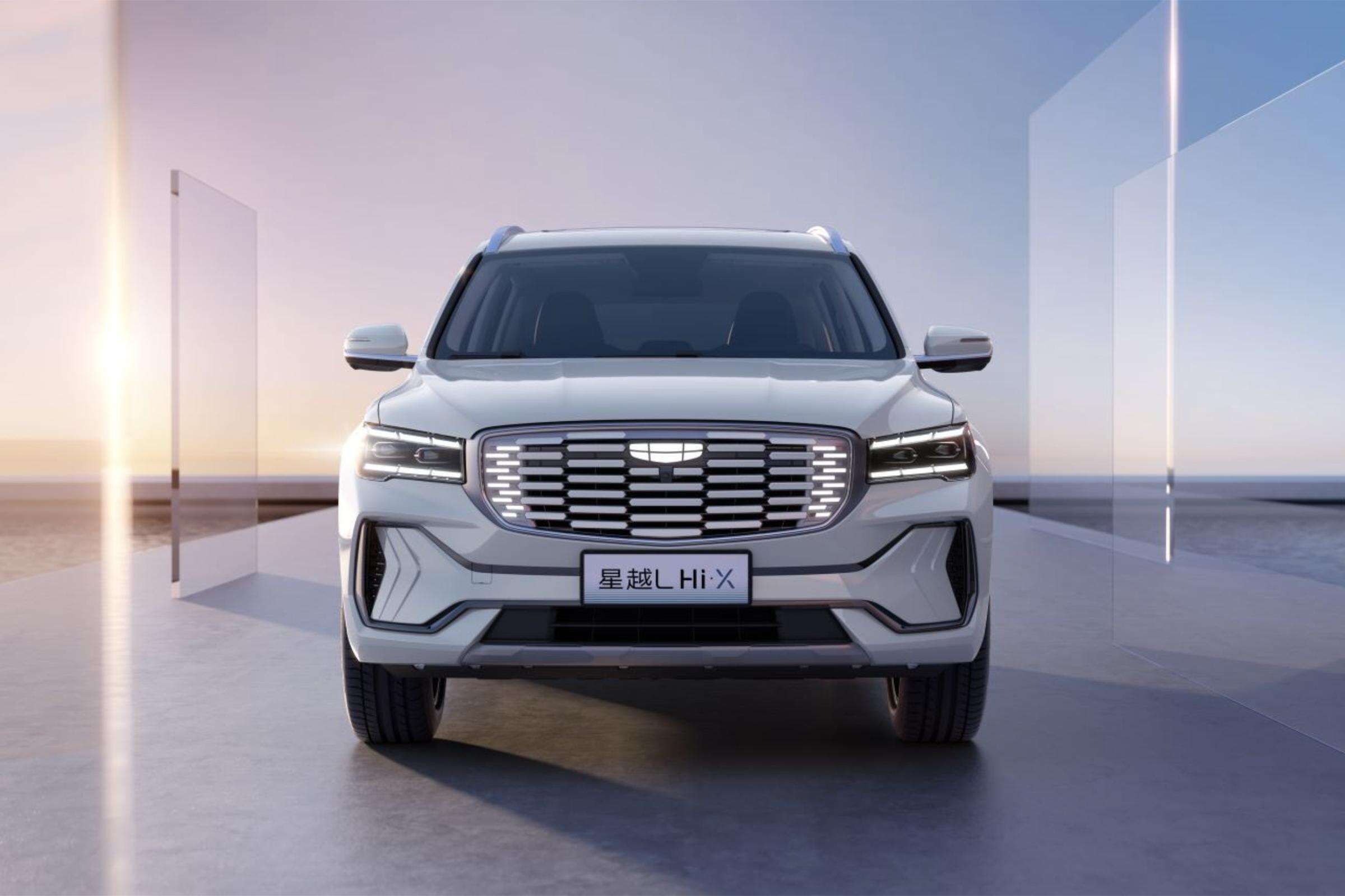 ขายร้อนยี่ห้อใหม่สำหรับ Geely ไฟฟ้ารถยนต์รถยนต์ไฮบริด Geely Monjaro 5 ประตู 5 ที่นั่ง SUV Xingyue ใหม่ยานพาหนะพลังงานผลิต