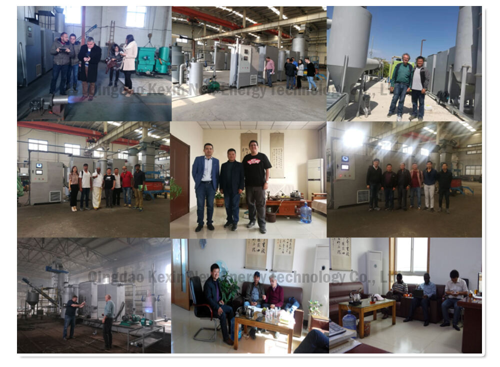 450m3/h Syngas fuel biomass  power generation system with CE syngas certification biomass gasifier pyrolysis machine biochar factory