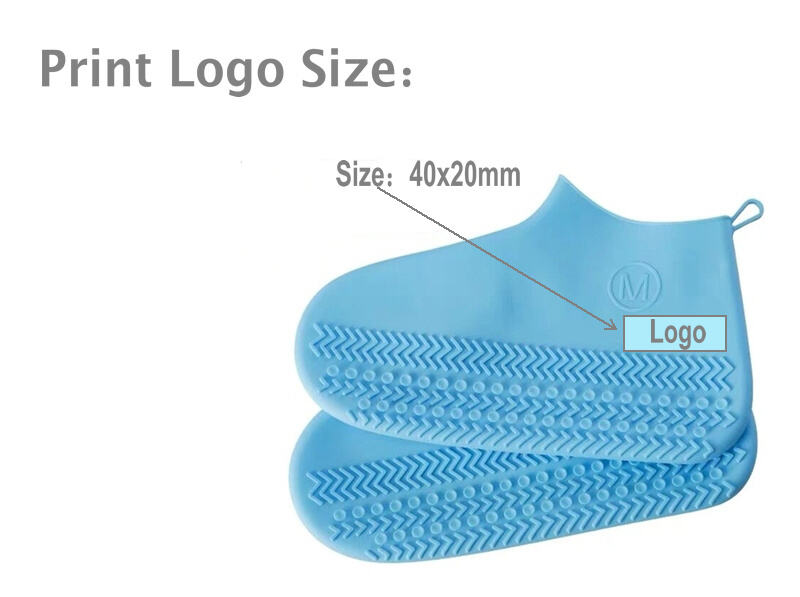 Eco-Friendly Reusable Non Slip Waterproof Shoe Covers with Suction Cup supplier