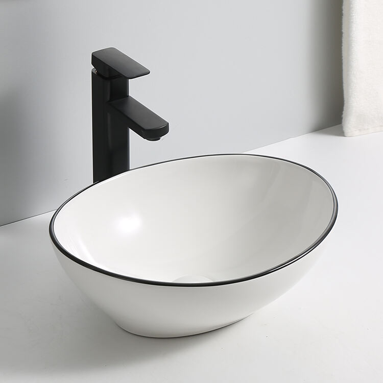 fashion design marble hand washing vessel sink for bathroom deck mounted wash basin details