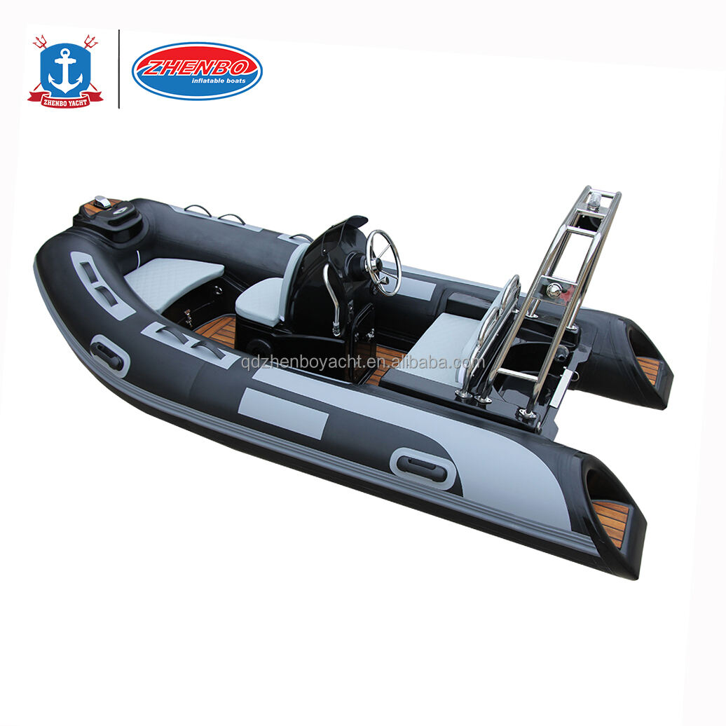 Zhenbo 340 Rib Luxury Boats 2 Persons Speed Foldable Rib Boat With Orca Hypalon Tubes Rib-340C factory