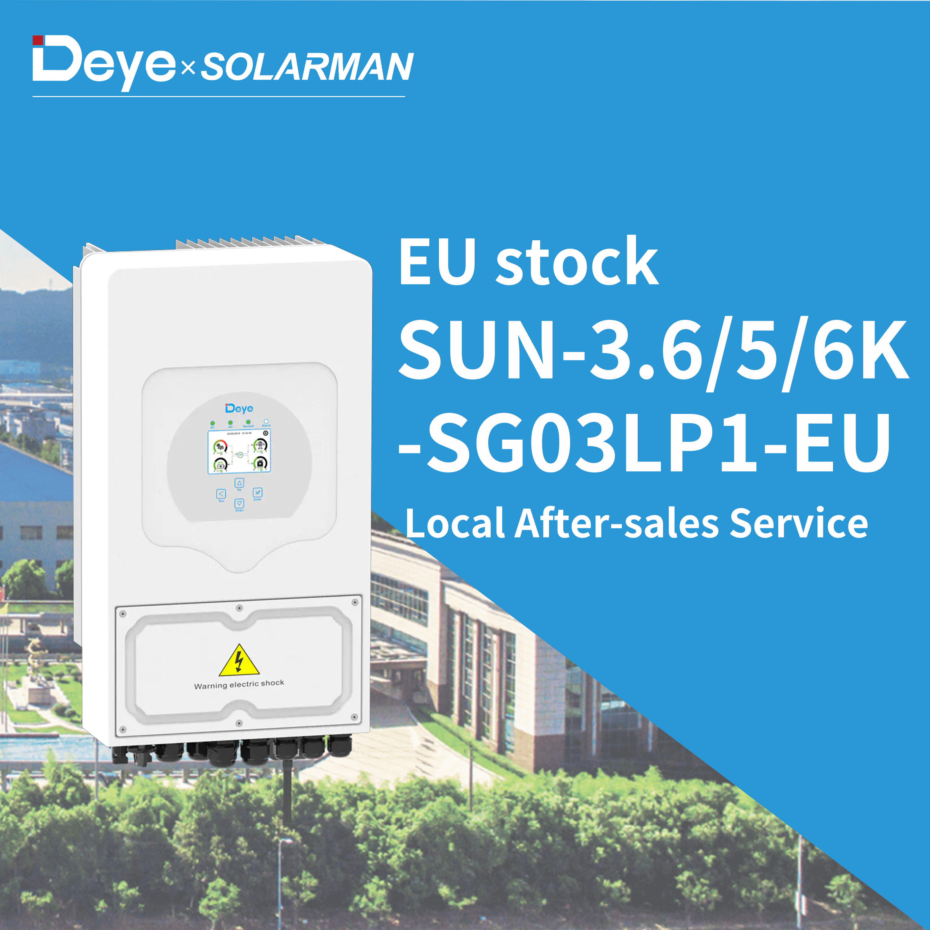 Deye SUN-3.6/5/6K-SG03LP1-EU details
