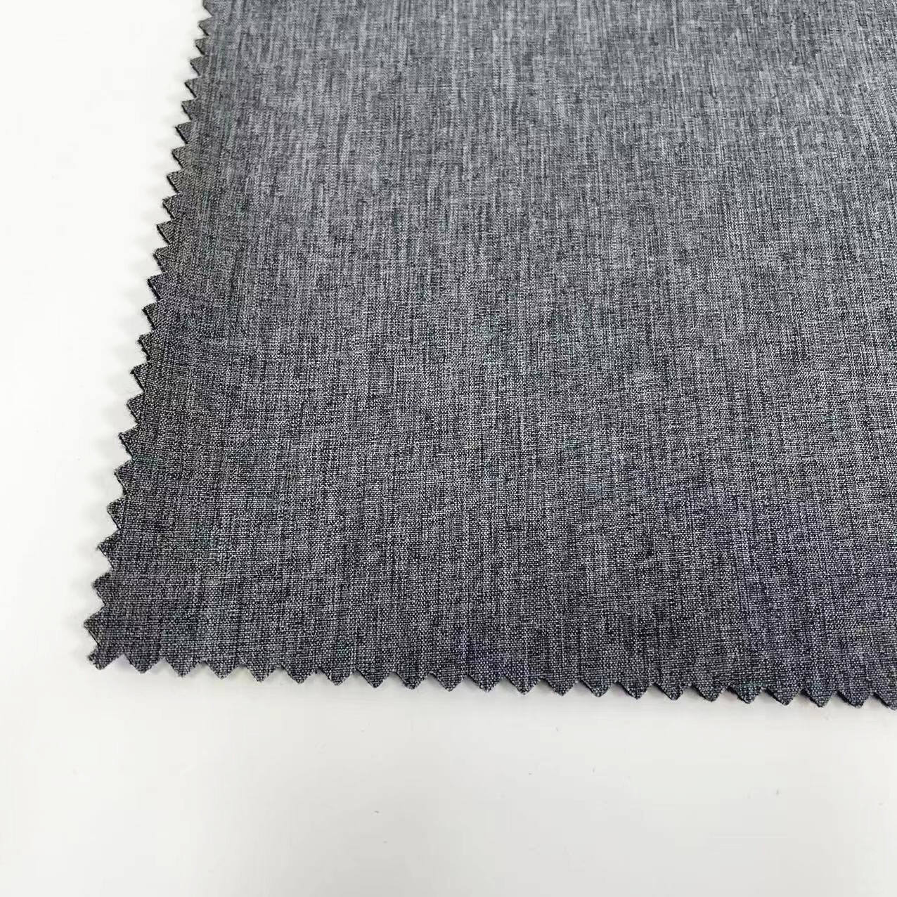 Polyester 4 way melange stretch fabric TPU bonding micro polar fleece waterproof breathable jacket fabric