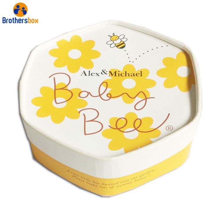 Luxury Hexagon Jewelry Box / Hexagon Storage Cardboard Box factory