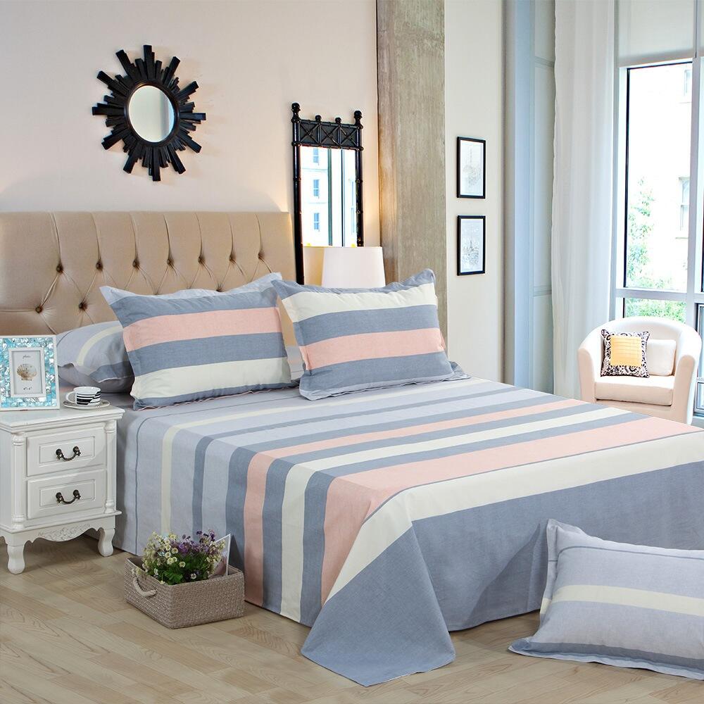 Bed sheets pure cotton 1.5 1.8 2 meters manufacturer directly sells thickened bed sheet factory