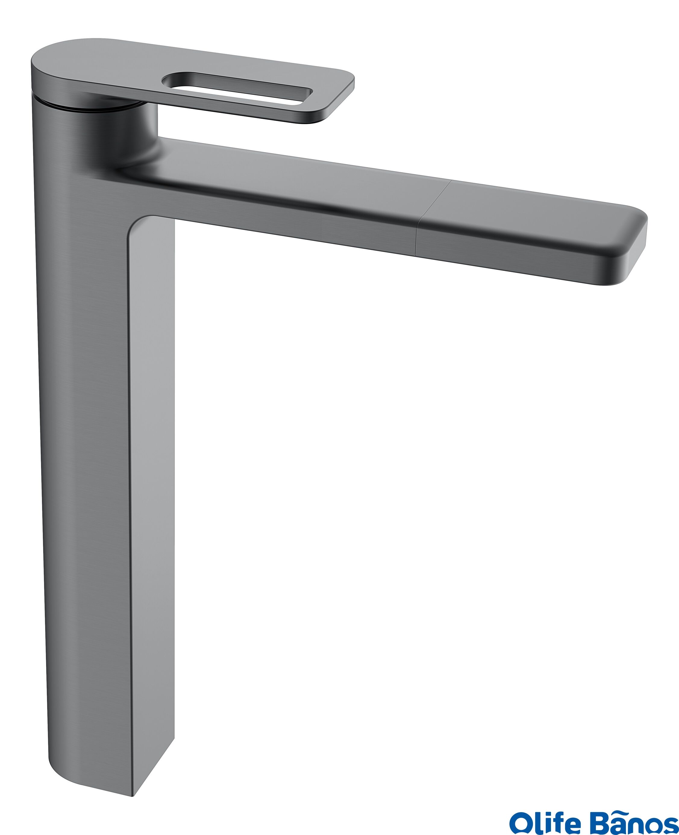 Hot sell 304 Stainless steel chrome hot and cold basin faucet single handle bathroom basin swivel Tap manufacture