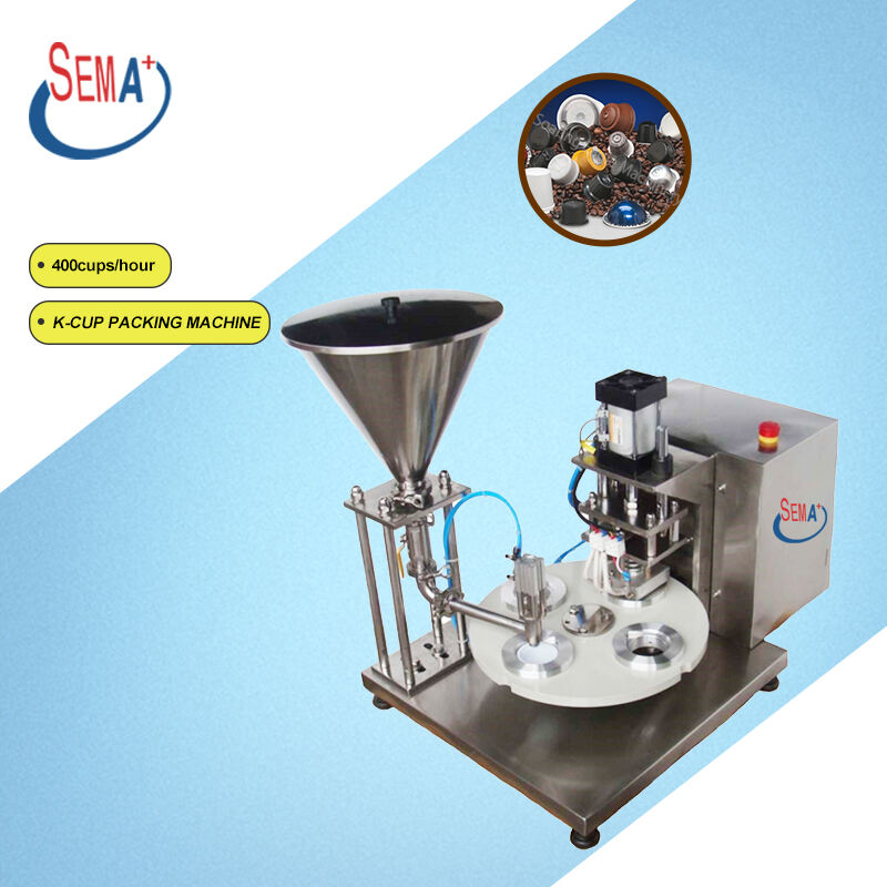 Multi-Function Disposable Aluminum Cup Nespresso coffee filling sealing machine K-cup packing machine