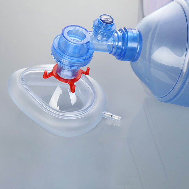 Emergency Reusable Handheld Disposable Cpr Adult Infant Child Pvc Mask Ambu Bag Manual Resuscitator supplier