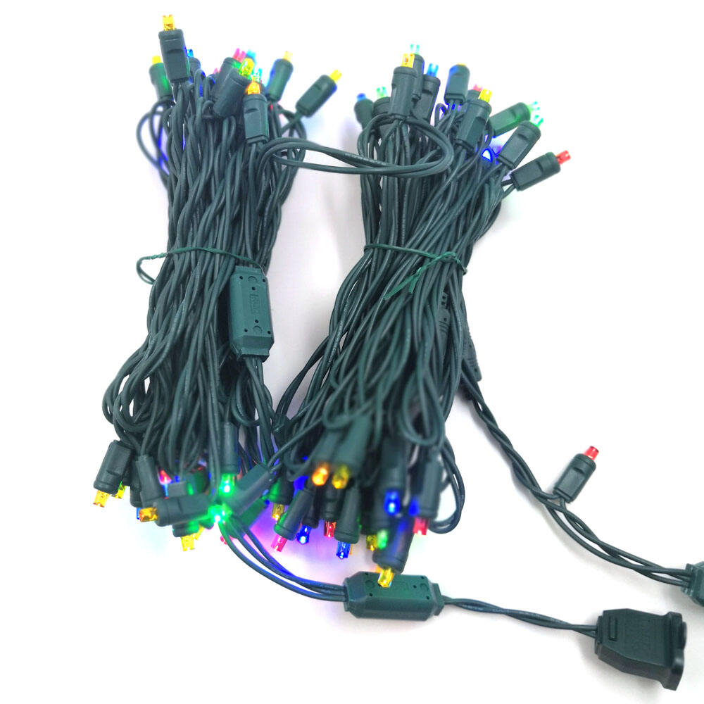 24V 25FT Outdoor Waterproof RGB String Light Decorative Garland for Wedding Christmas with 25 Sockets  Globe G40 LED Bulbs manufacture