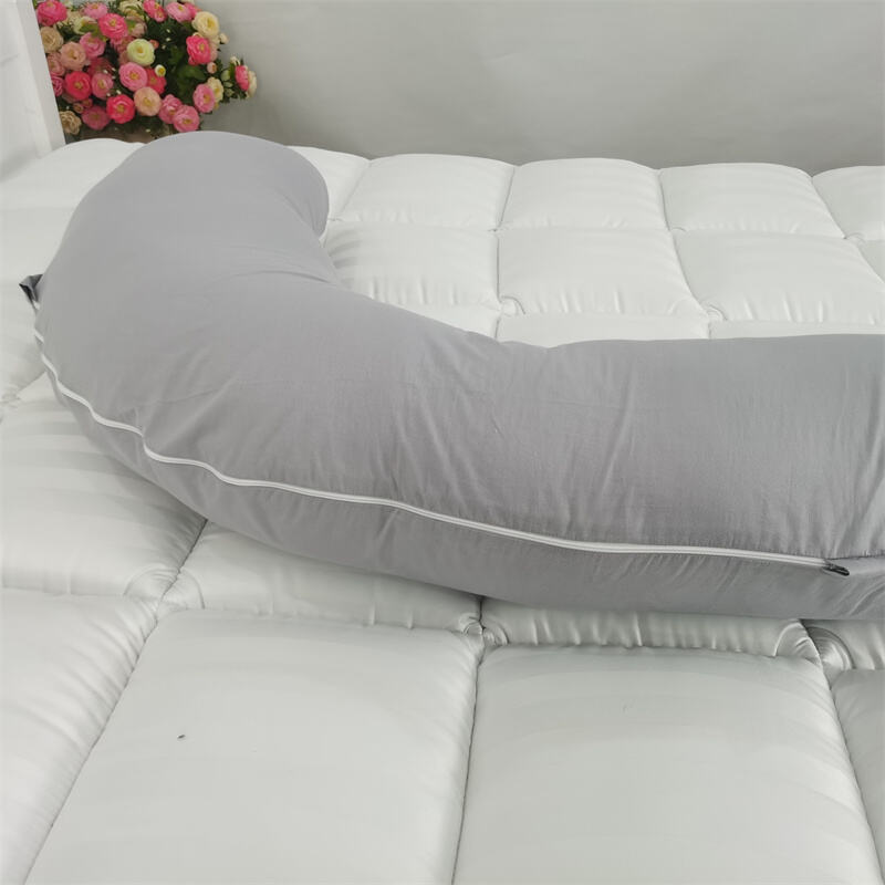 J shape Women Pregnancy Nursing Sleeping Body Boyfriend Maternity Breastfeeding Pillow Cotton  Pillow supplier