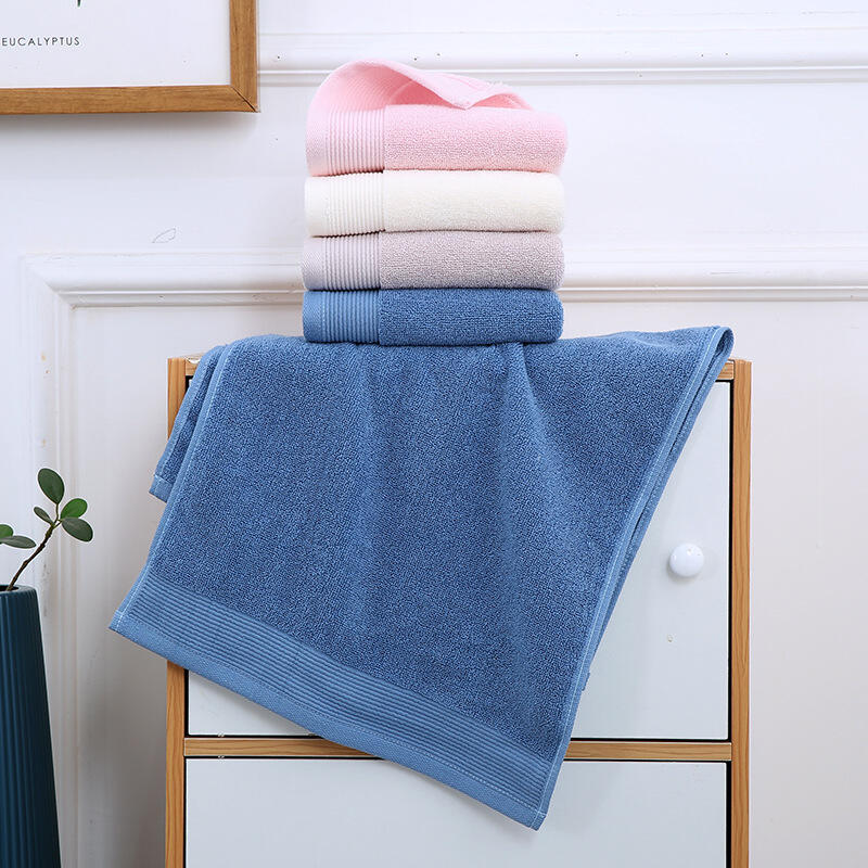 Home Textile Supplier Plain Satin Crotch Towel Absorbent Hand Towels Organic White Face Towel 100 Cotton